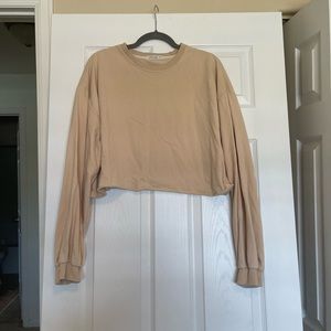 12th tribe crop sweatshirt